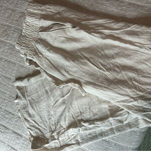 Light Beige Linen Pants (NWOT)